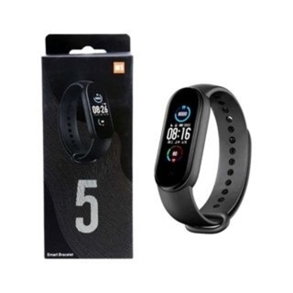 Xiaomi Mi Band 5 Black Smartwatch - Picture 1 of 6